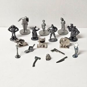 17 Disney/Pixar Pewter Monopoly pieces